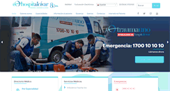 Desktop Screenshot of hospitalalcivar.com